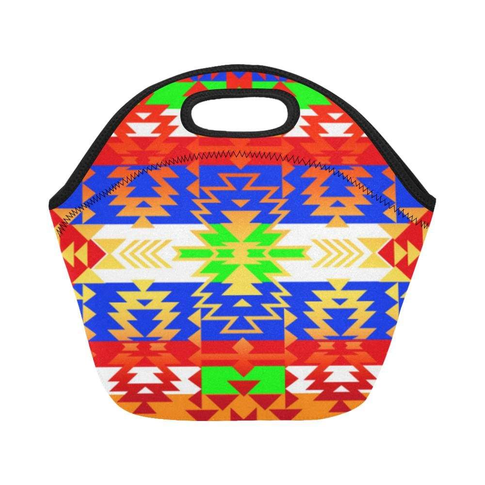 Grand Entry Traditional Neoprene Lunch Bag/Small (Model 1669) Neoprene Lunch Bag/Small (1669) e-joyer
