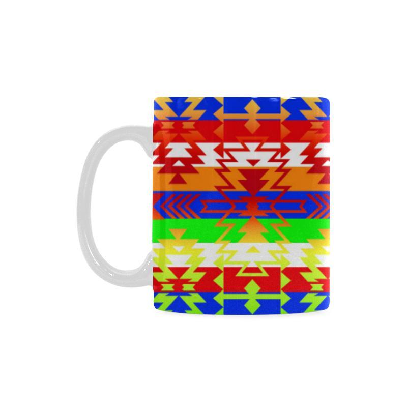 Grand Entry Traditional White Mug(11OZ) White Mug e-joyer