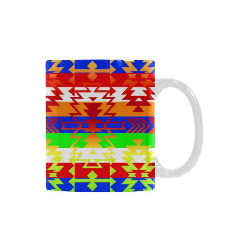 Grand Entry Traditional White Mug(11OZ) White Mug e-joyer