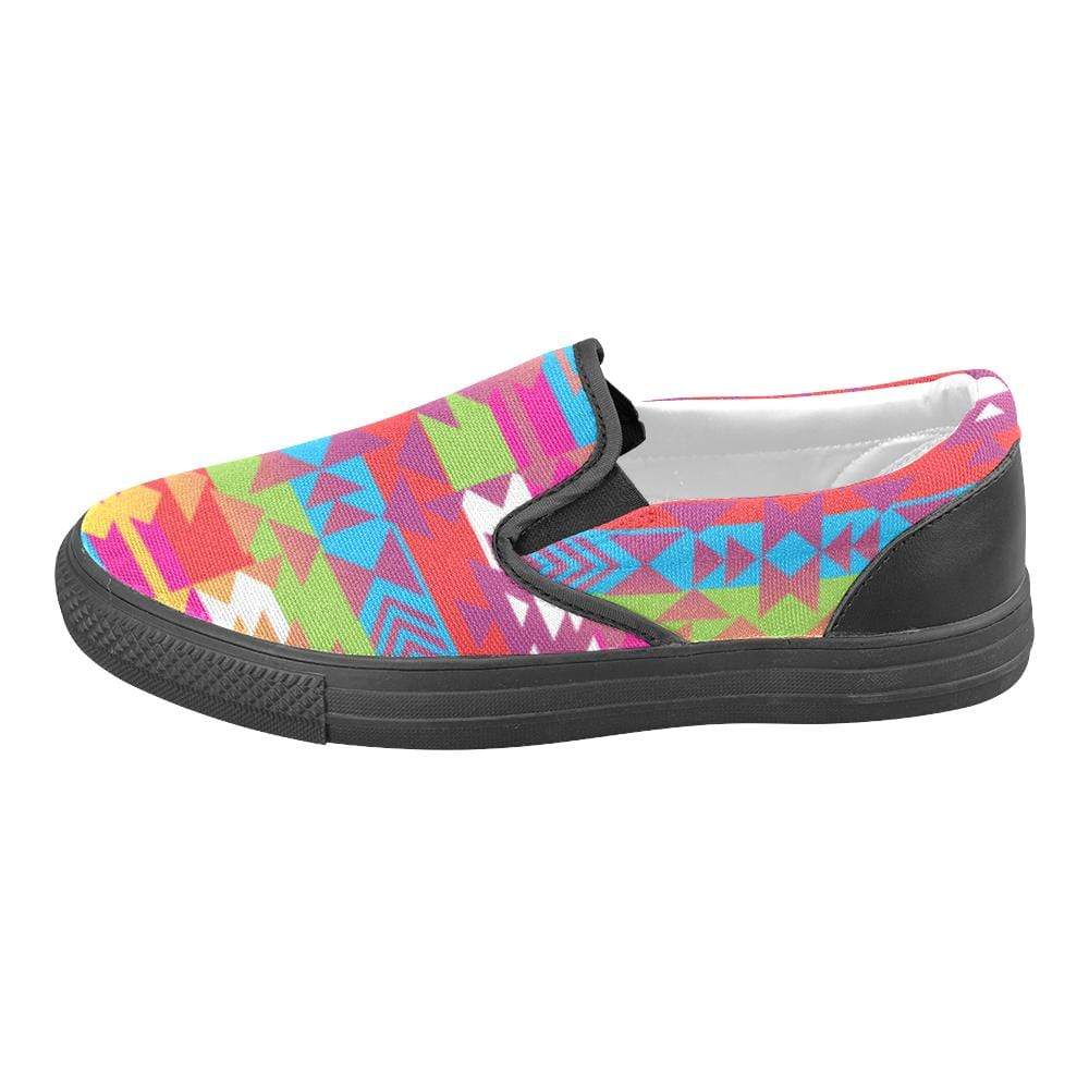 Grand Entry Women's Unusual Slip-on Canvas Shoes (Model 019) Women's Unusual Slip-on Canvas Shoes (019) e-joyer