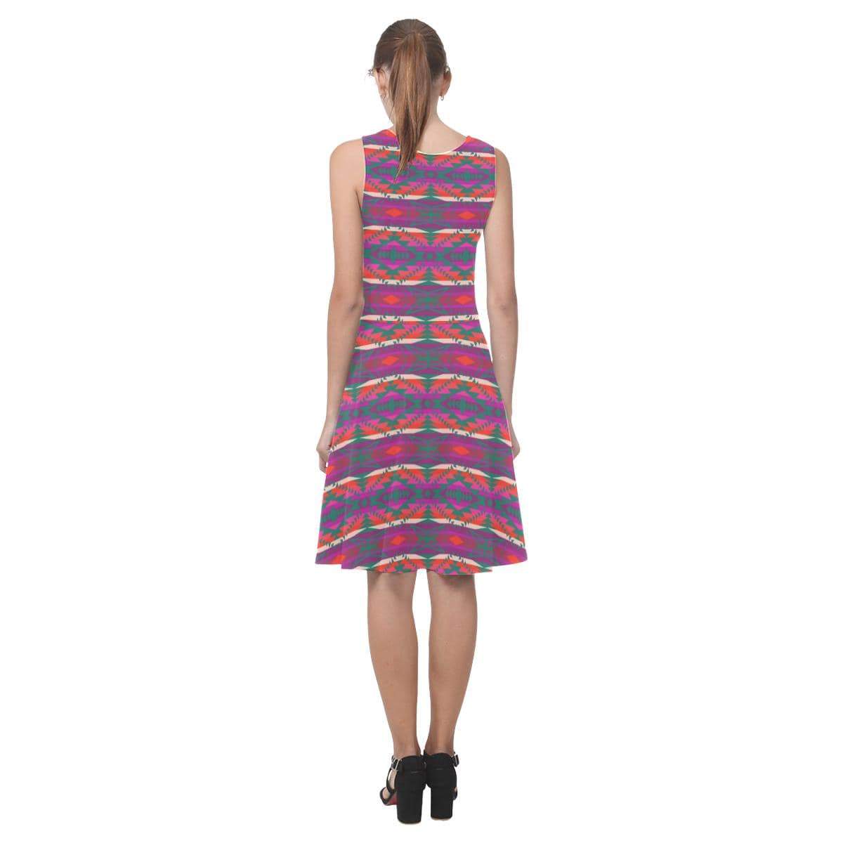 Great Lakes War Party Atalanta Casual Sundress(Model D04) Atalanta Sundress (D04) e-joyer