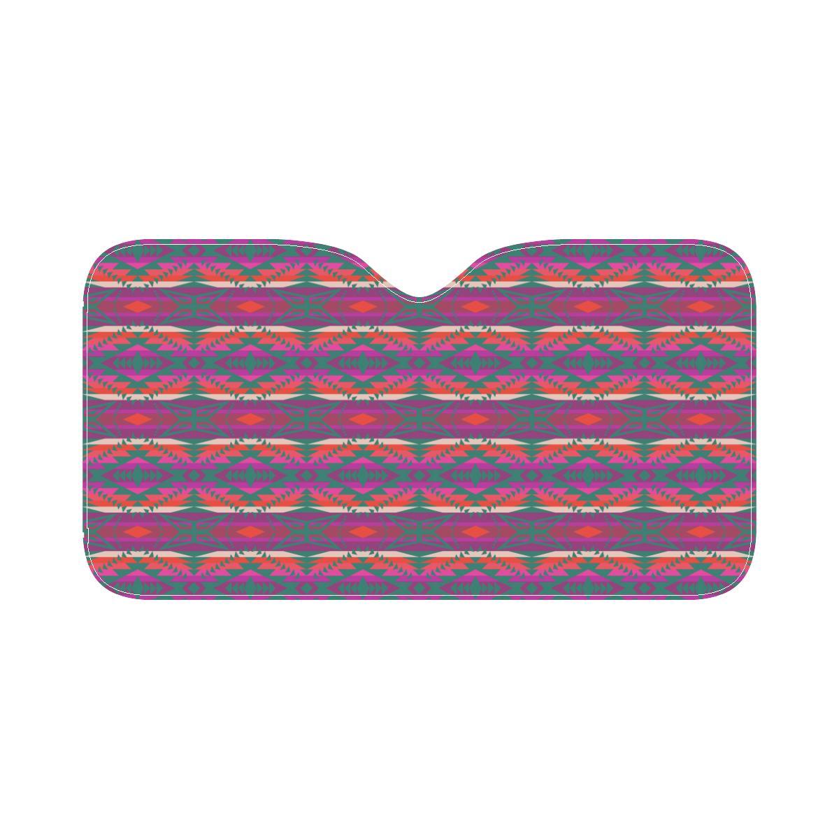 Great Lakes War Party Car Sun Shade 55"x30" Car Sun Shade e-joyer