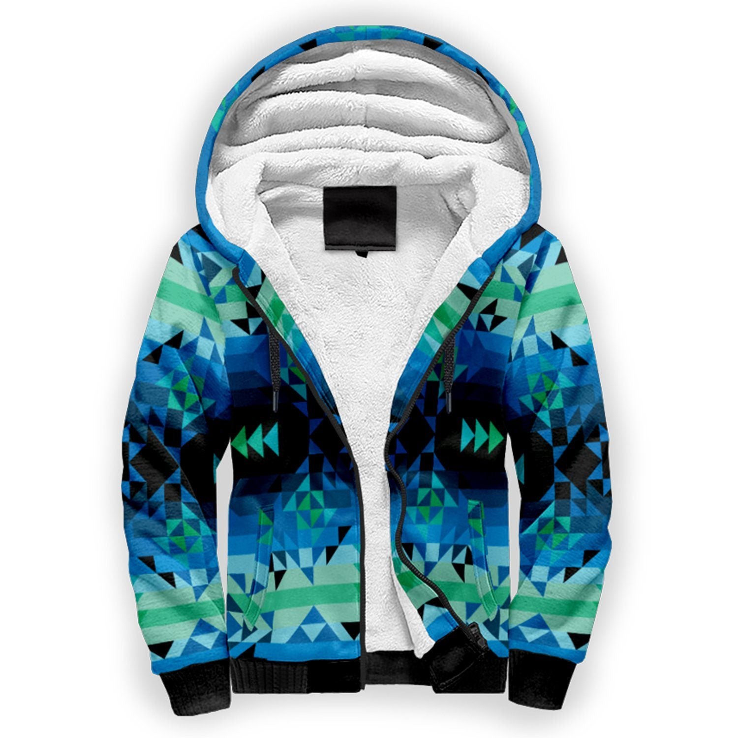 Green Star Sherpa Hoodie hoodie Herman