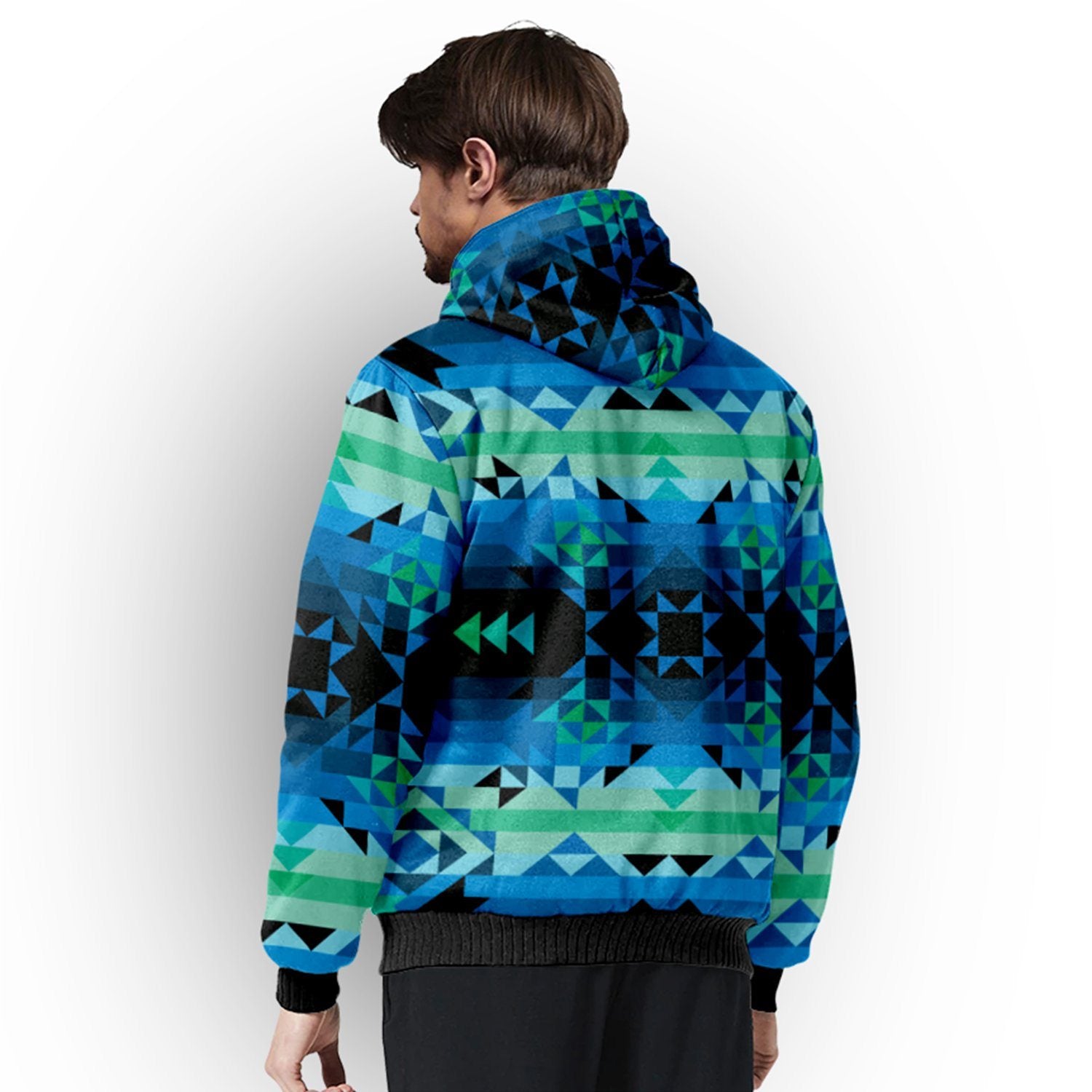 Green Star Sherpa Hoodie hoodie Herman