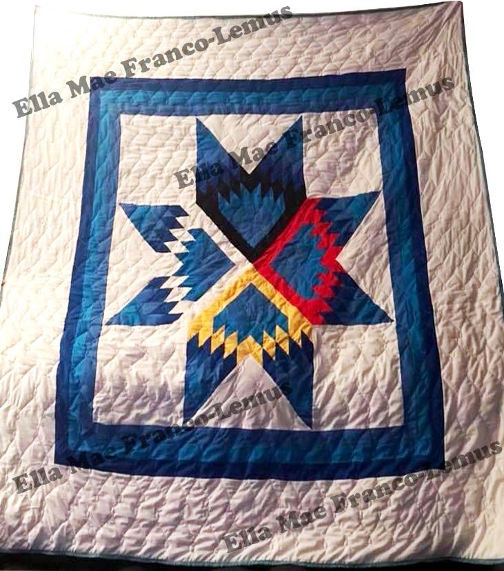 Handmade Star Quilt- Design 25 49 Dzine