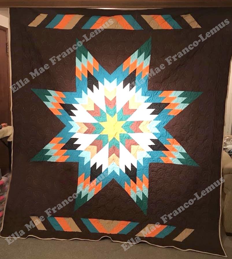 Handmade Star Quilt- Design 26 49 Dzine