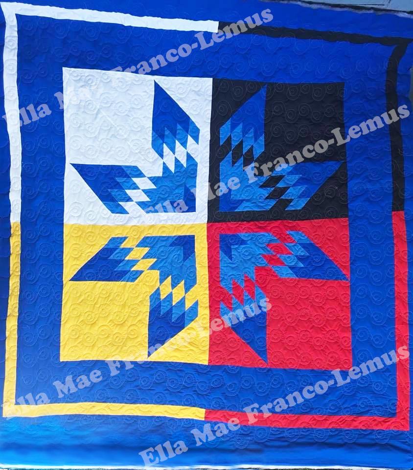 Handmade Star Quilt- Design 31 49 Dzine