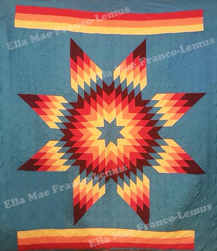 Handmade Star Quilt- Design 32 49 Dzine