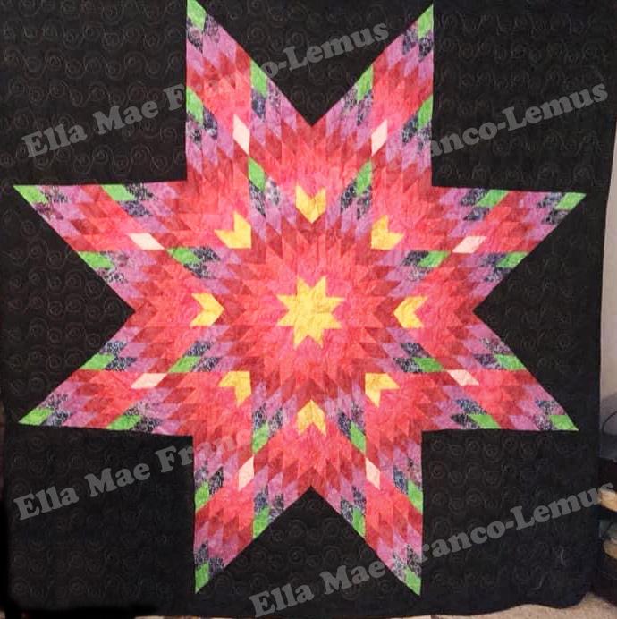 Handmade Star Quilt- Design 33 49 Dzine