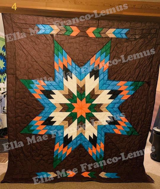 Handmade Star Quilt- Design 4 49 Dzine
