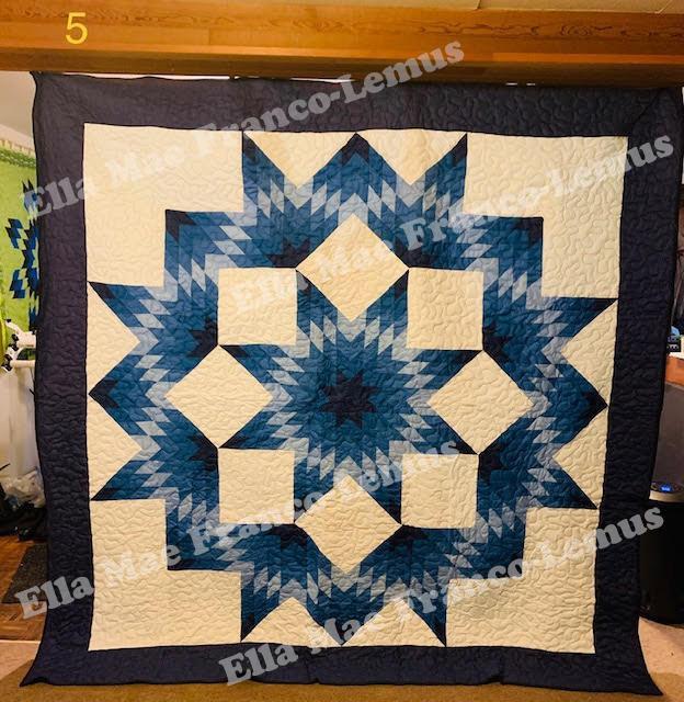 Handmade Star Quilt- Design 5 49 Dzine