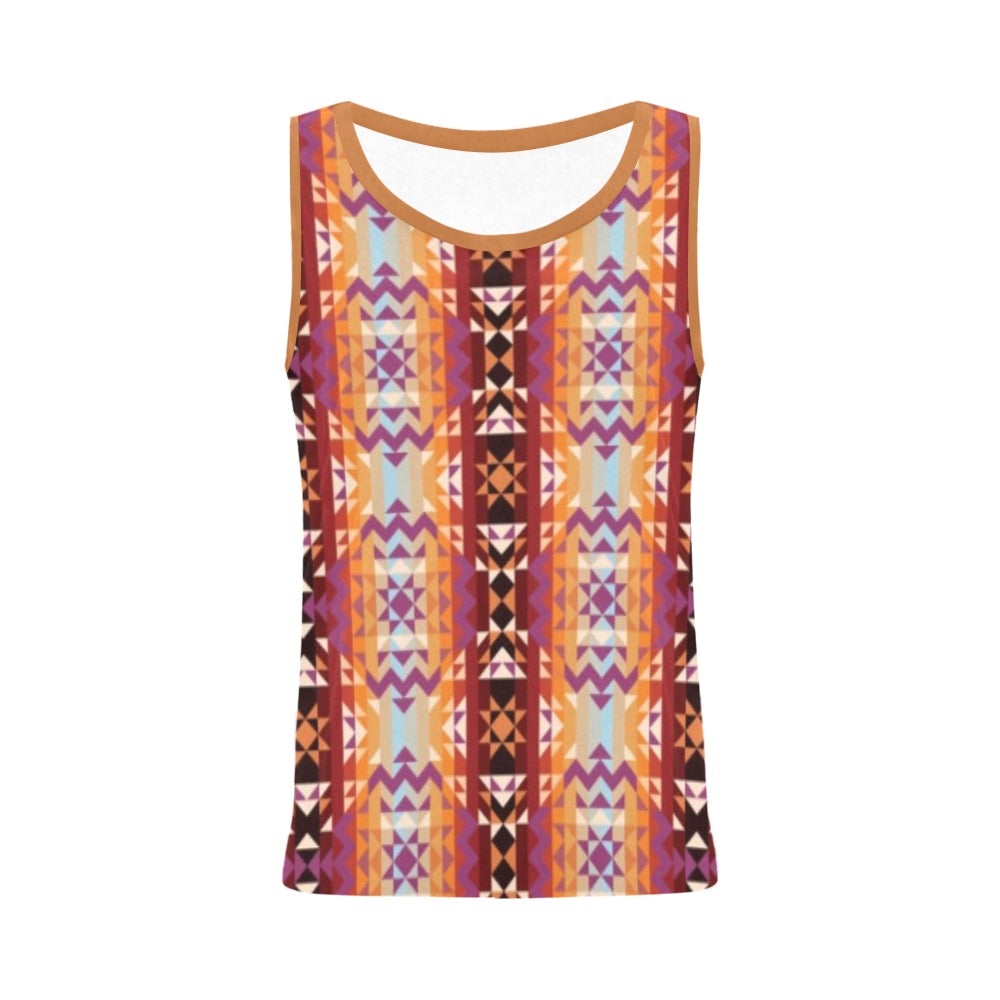 Heatwave All Over Print Tank Top for Women (Model T43) All Over Print Tank Top for Women (T43) e-joyer
