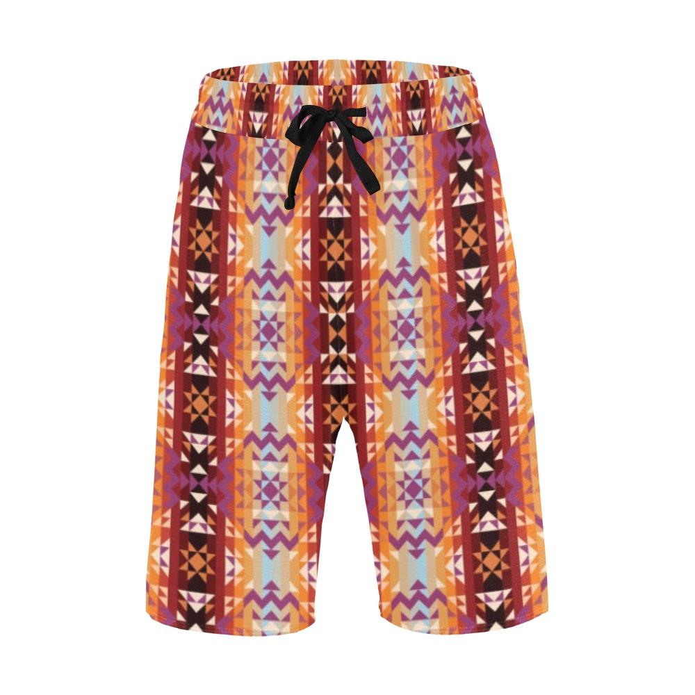 Heatwave Men's All Over Print Casual Shorts (Model L23) Men's Casual Shorts (L23) e-joyer