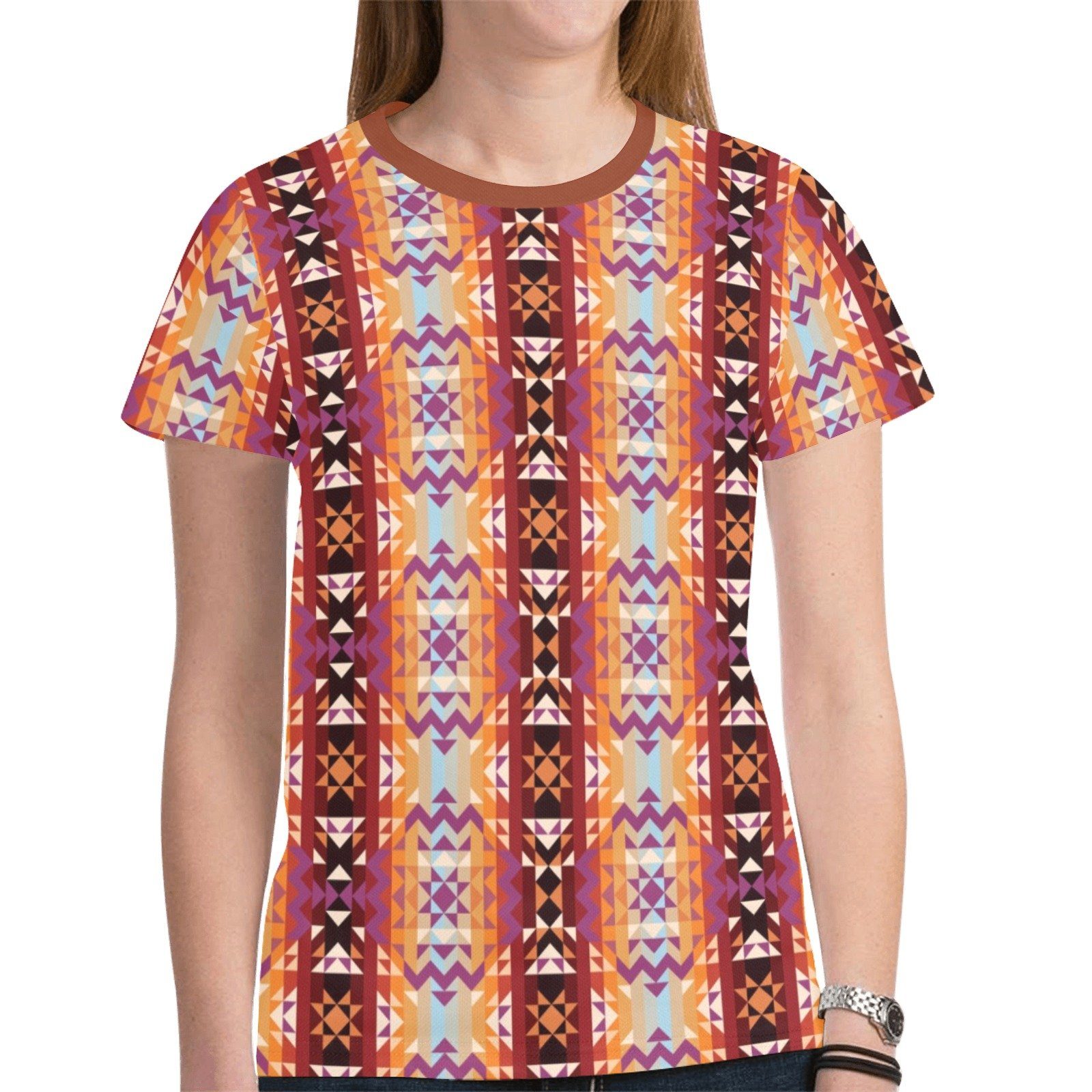 Heatwave New All Over Print T-shirt for Women (Model T45) tshirt e-joyer