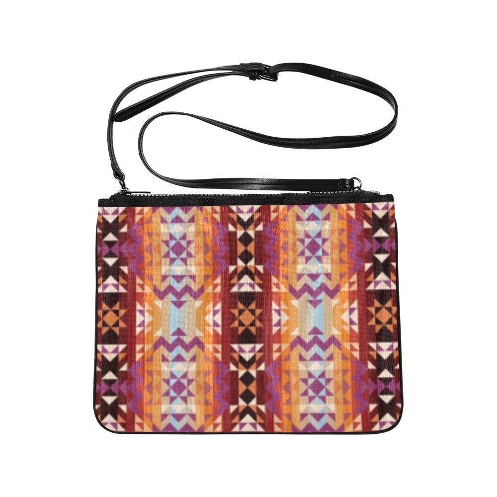 Heatwave Slim Clutch Bag (Model 1668) Slim Clutch Bags (1668) e-joyer