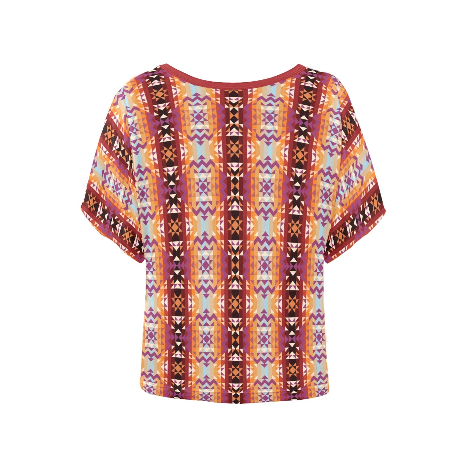 Heatwave Women's Batwing-Sleeved Blouse T shirt (Model T44) Women's Batwing-Sleeved Blouse T shirt (T44) e-joyer