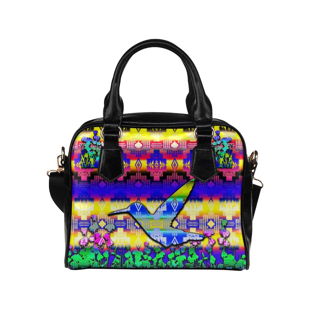 Hummingbird Feast Shoulder Handbag (Model 1634) Shoulder Handbags (1634) e-joyer
