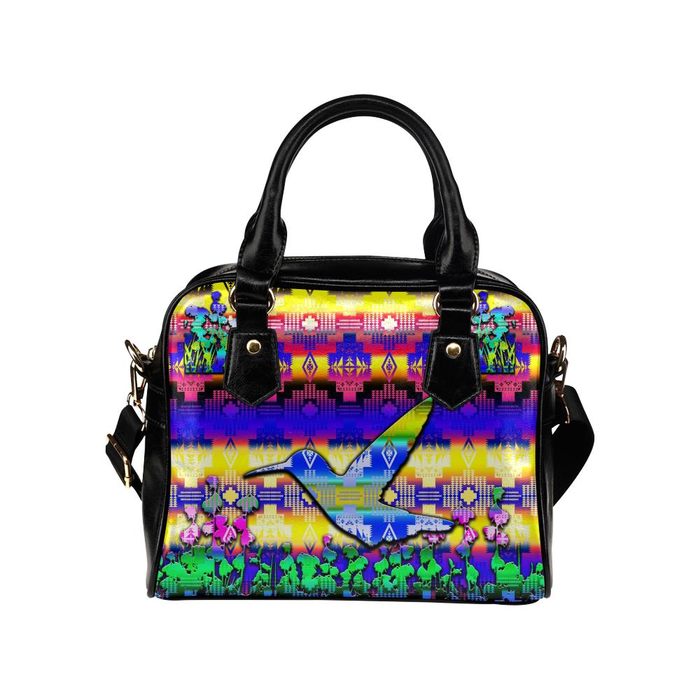 Hummingbird Feast Shoulder Handbag (Model 1634) Shoulder Handbags (1634) e-joyer