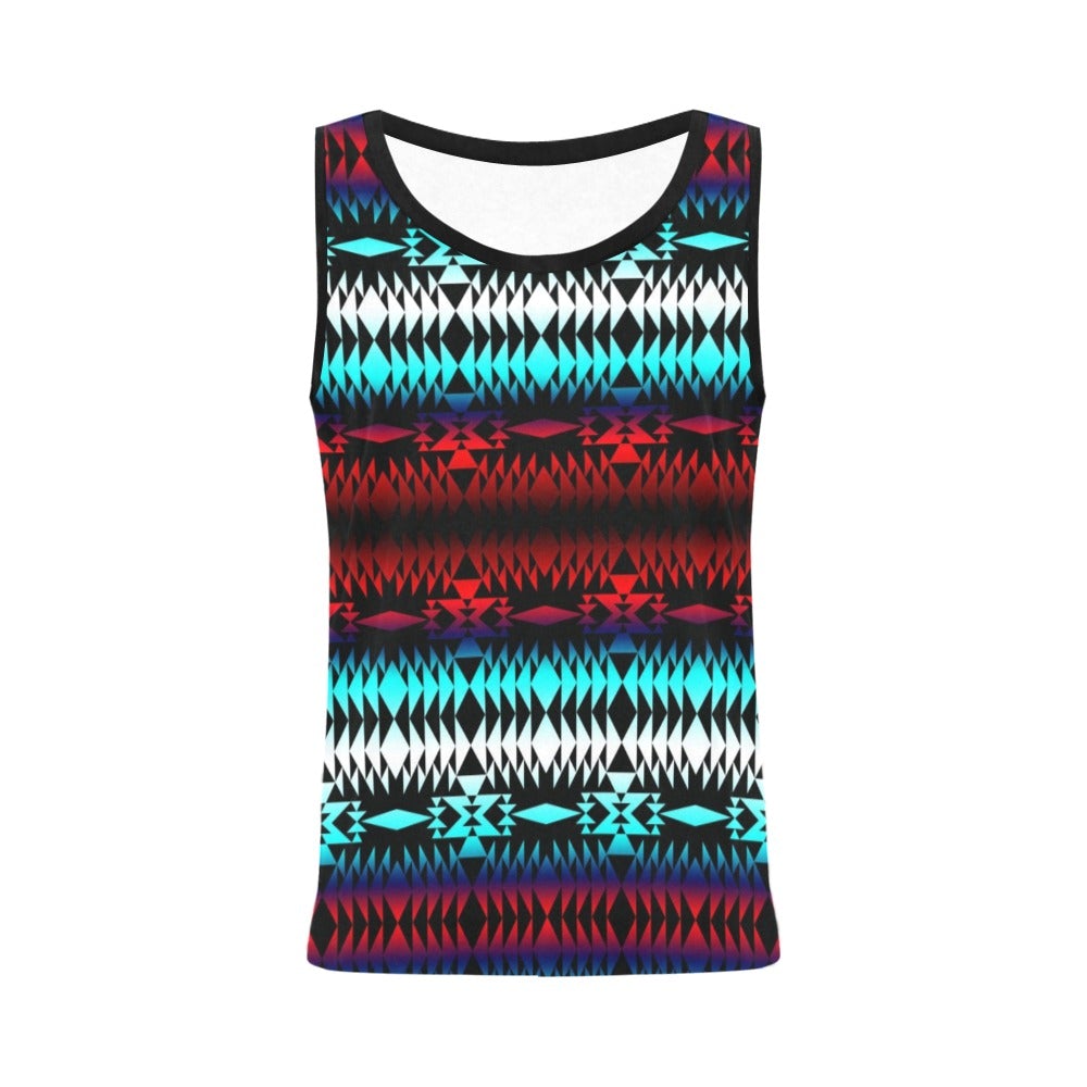 In Between Two Worlds All Over Print Tank Top for Women (Model T43) All Over Print Tank Top for Women (T43) e-joyer