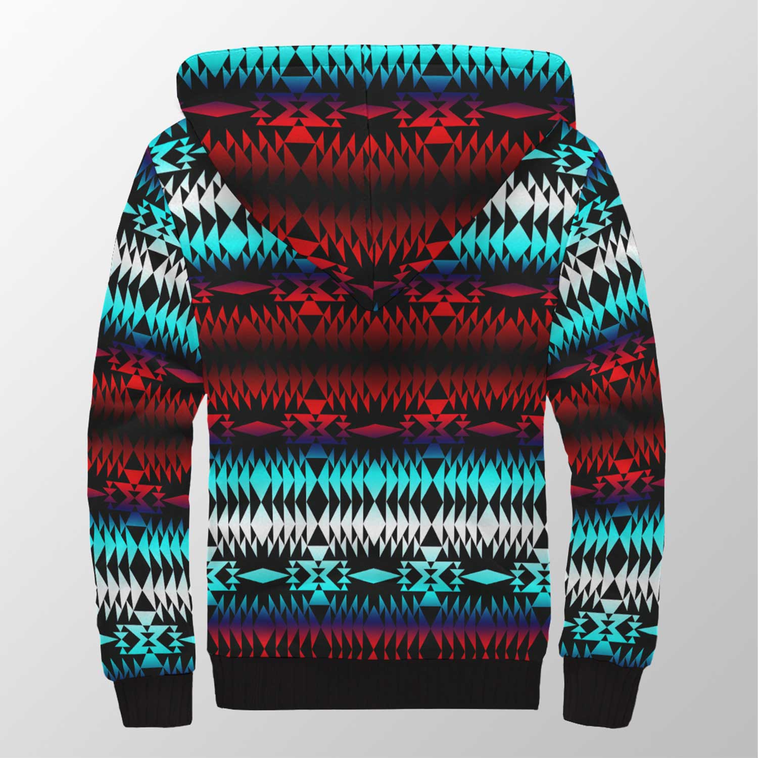 In Between Two Worlds Sherpa Hoodie 49 Dzine