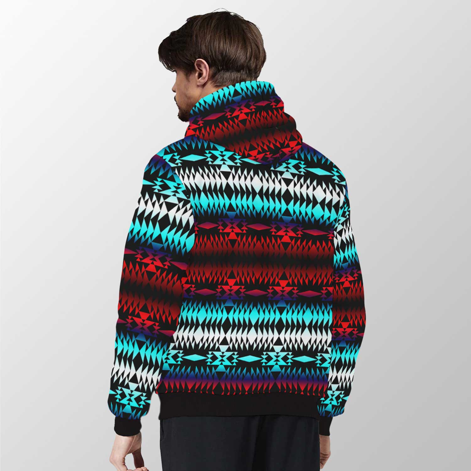 In Between Two Worlds Sherpa Hoodie 49 Dzine