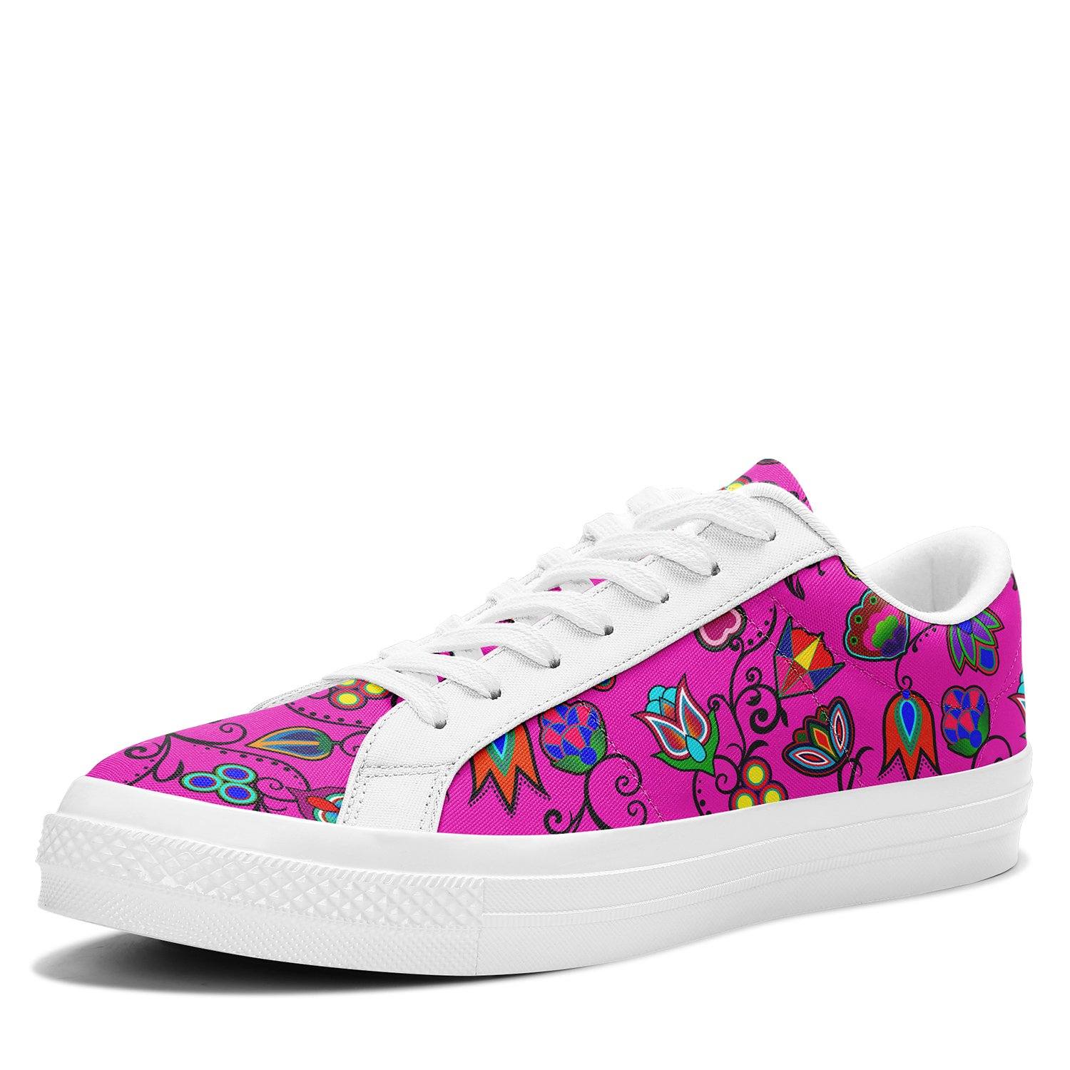 Indigenous Paisley Aapisi Low Top Canvas Shoes White Sole 49 Dzine