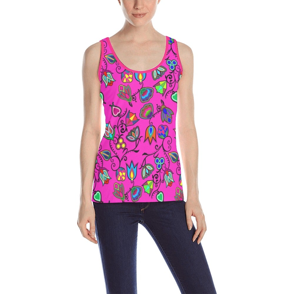 Indigenous Paisley All Over Print Tank Top for Women (Model T43) All Over Print Tank Top for Women (T43) e-joyer