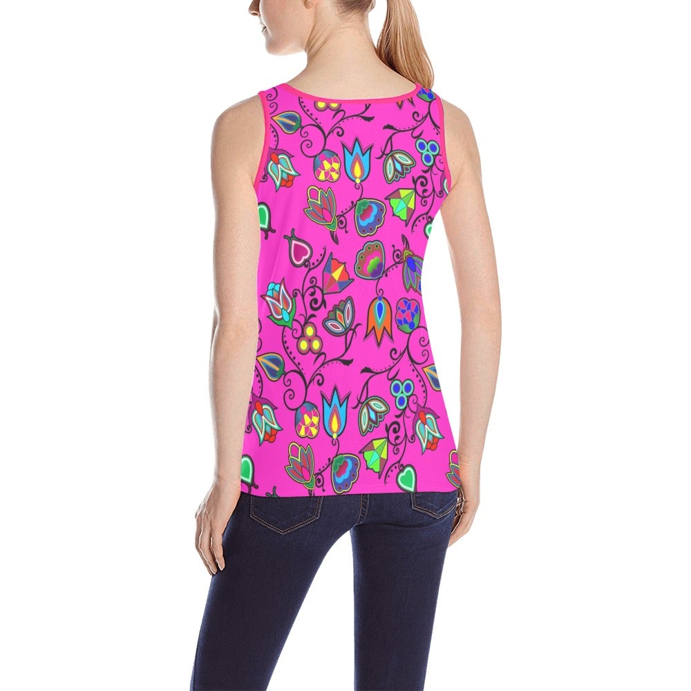 Indigenous Paisley All Over Print Tank Top for Women (Model T43) All Over Print Tank Top for Women (T43) e-joyer