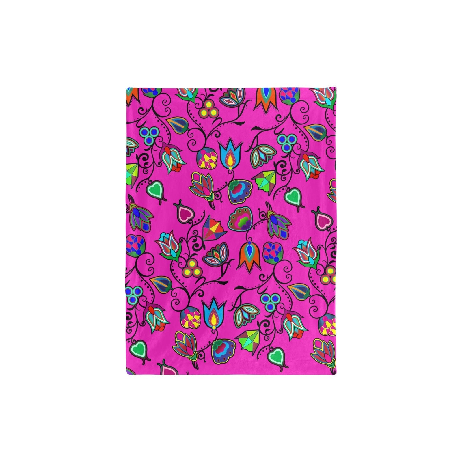 Indigenous Paisley Baby Blanket 30"x40" Baby Blanket 30"x40" e-joyer