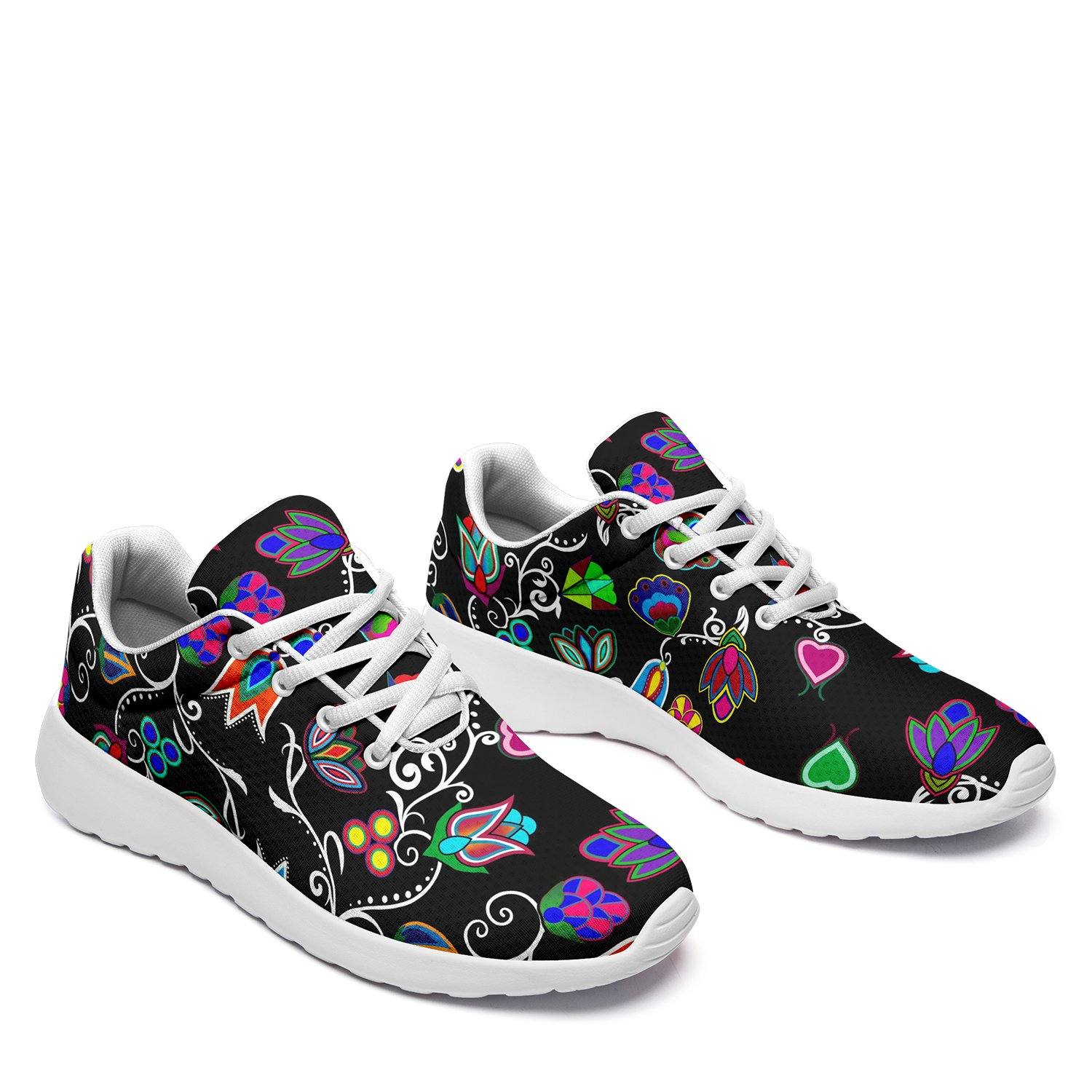 Indigenous Paisley Black Ikkaayi Sport Sneakers 49 Dzine