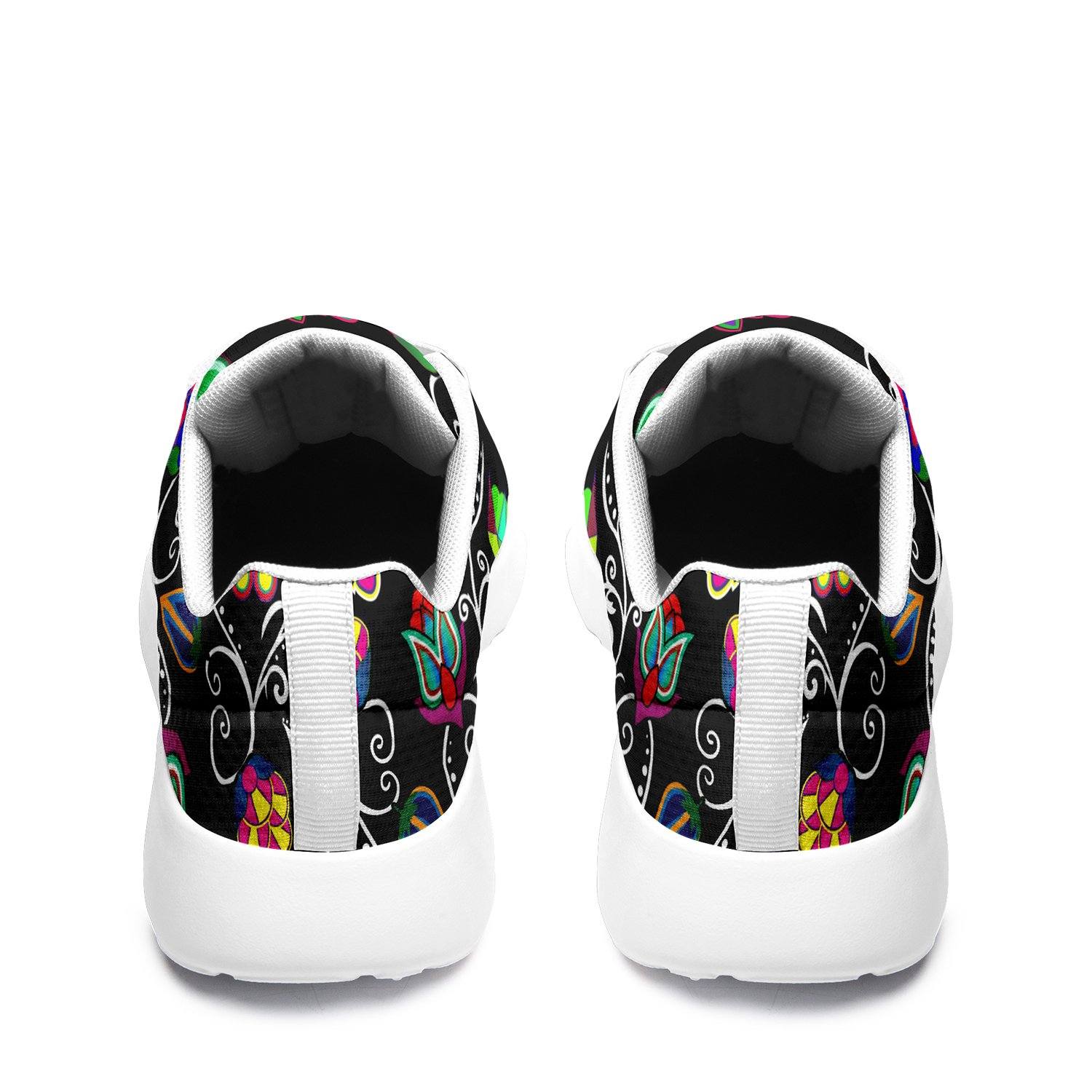 Indigenous Paisley Black Ikkaayi Sport Sneakers 49 Dzine