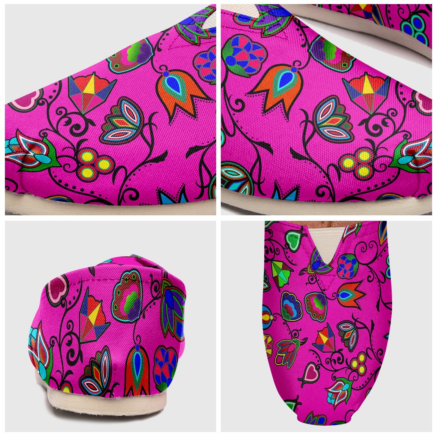 Indigenous Paisley Casual Unisex Slip On Shoe Herman