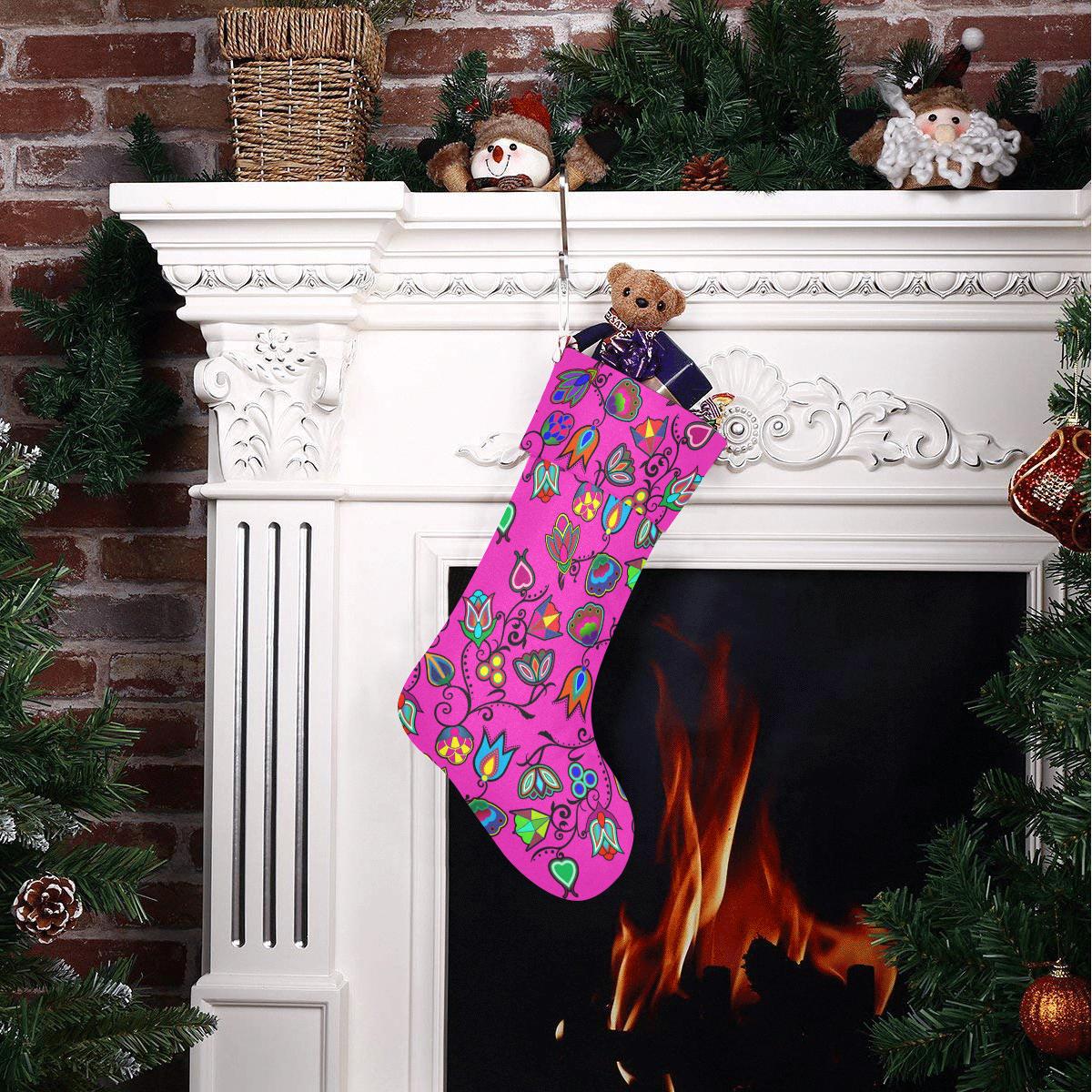 Indigenous Paisley Christmas Stocking holiday stocking e-joyer