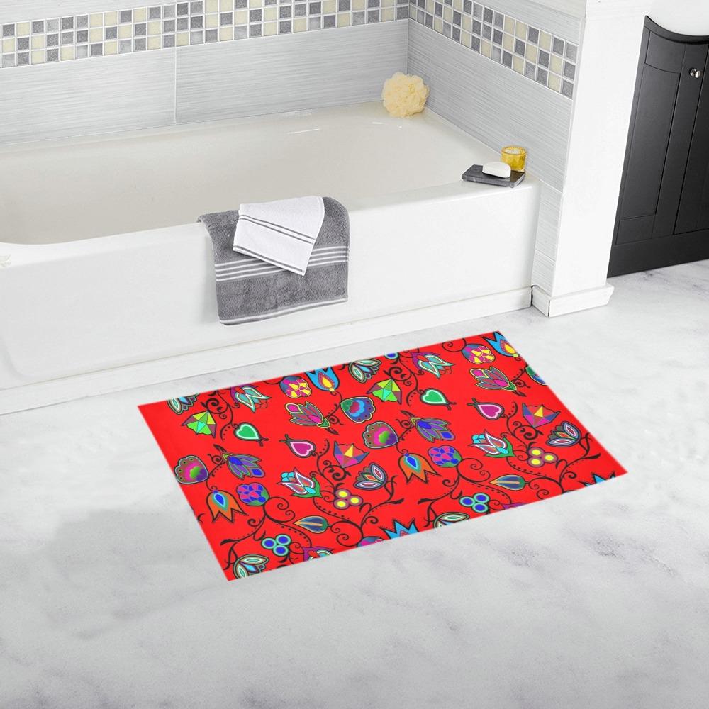 Indigenous Paisley Dahlia Bath Rug 16''x 28'' Bath Rug 16''x 28'' e-joyer