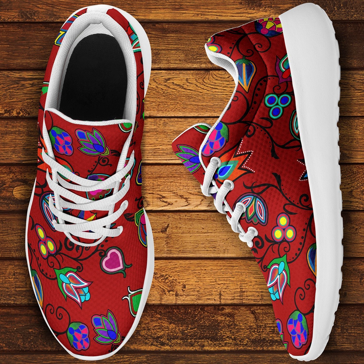 Indigenous Paisley Dahlia Ikkaayi Sport Sneakers 49 Dzine
