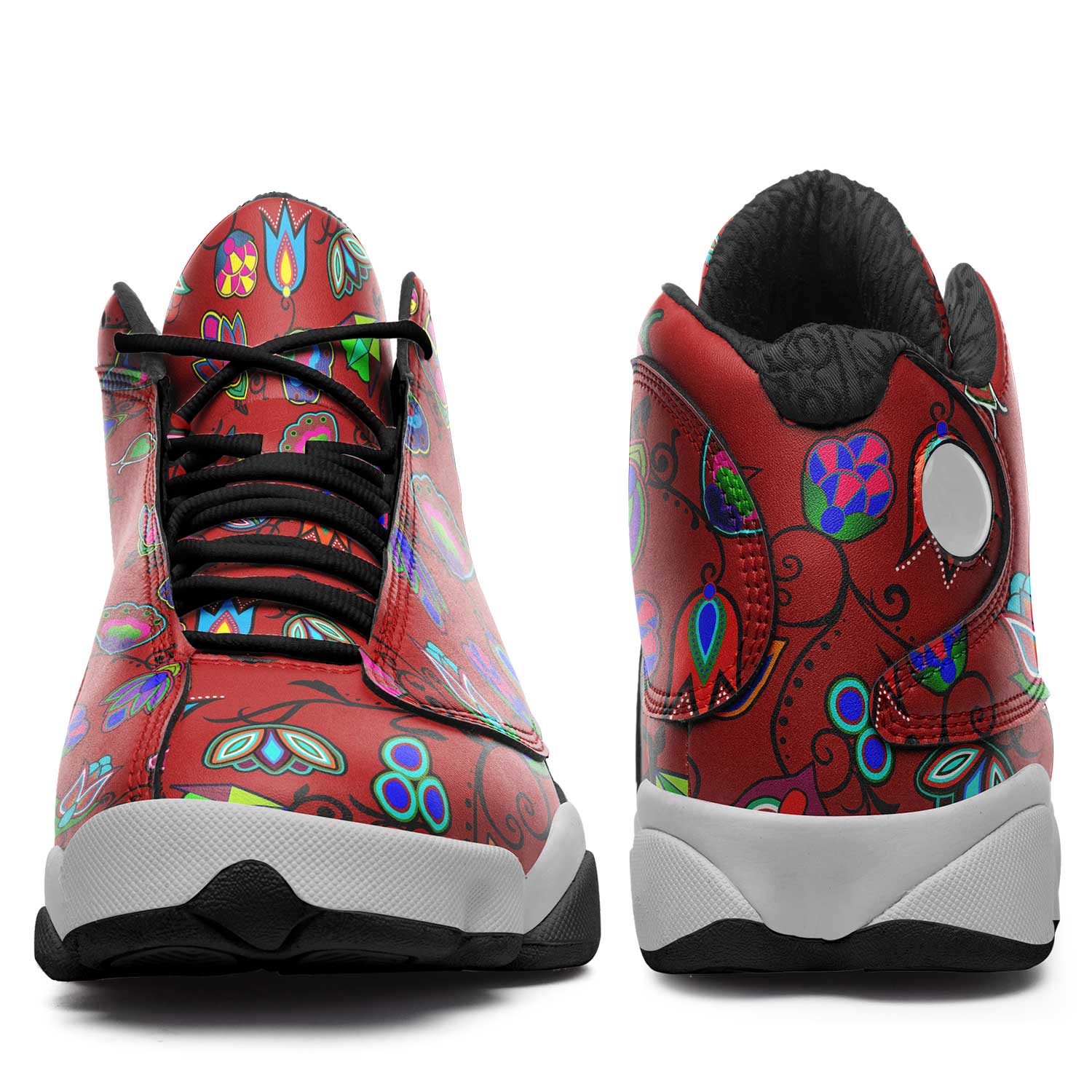 Indigenous Paisley - Dahlia Isstsokini Athletic Shoes Herman