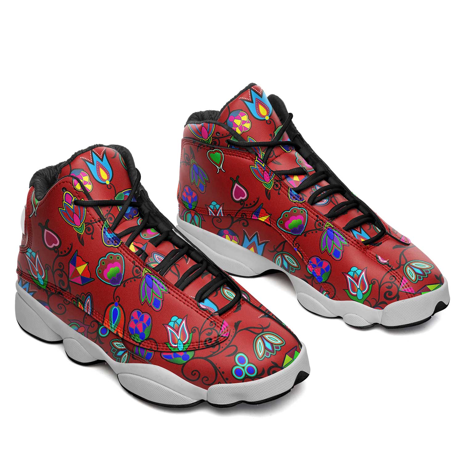 Indigenous Paisley - Dahlia Isstsokini Athletic Shoes Herman