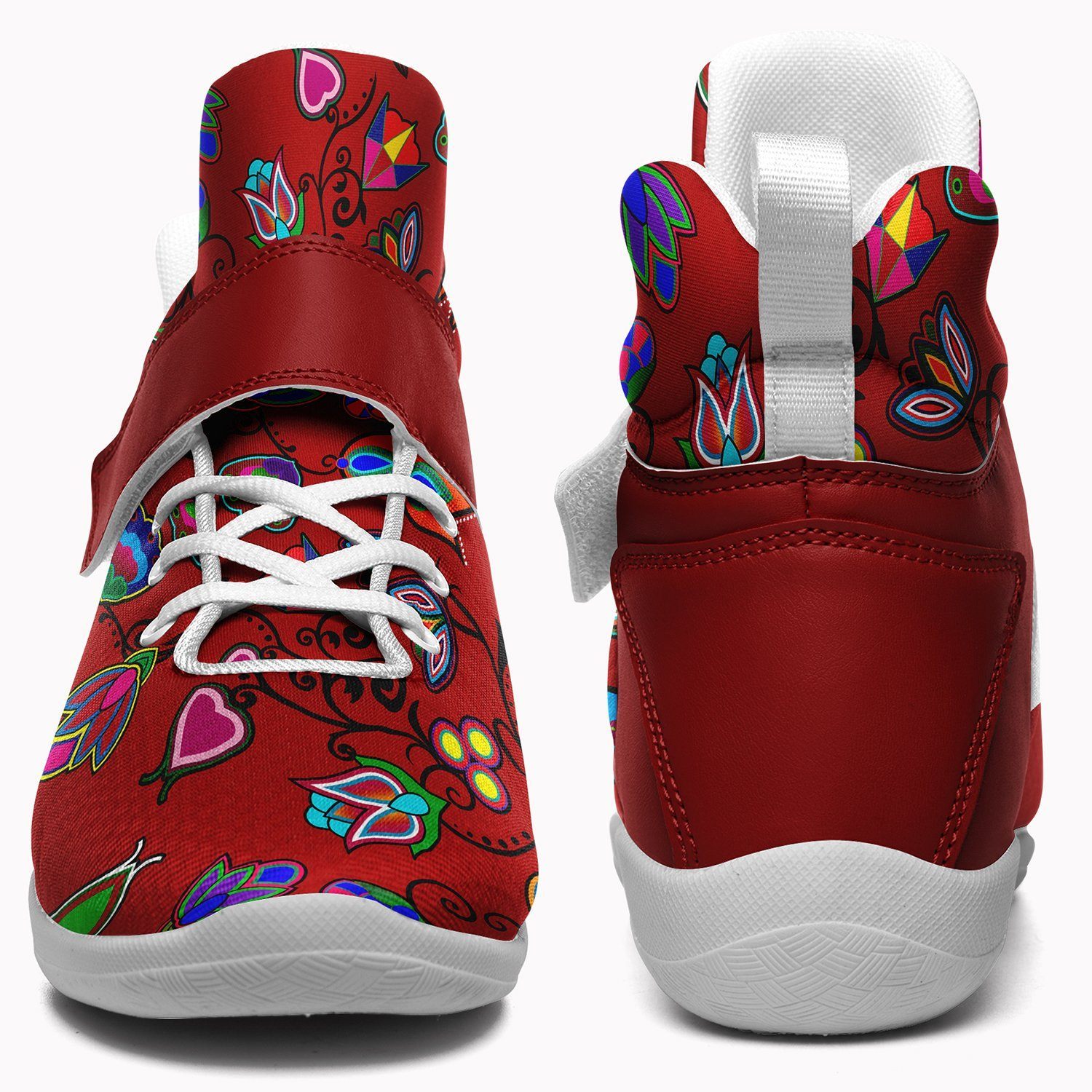 Indigenous Paisley Dahlia Kid's Ipottaa Basketball / Sport High Top Shoes 49 Dzine