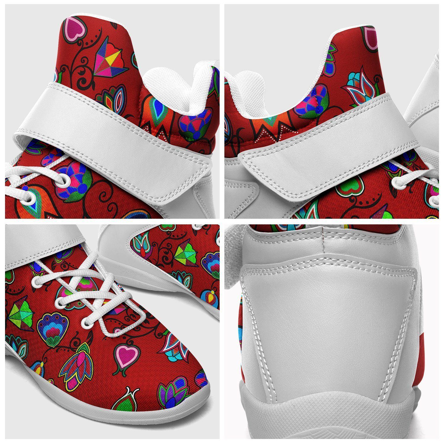 Indigenous Paisley Dahlia Kid's Ipottaa Basketball / Sport High Top Shoes 49 Dzine