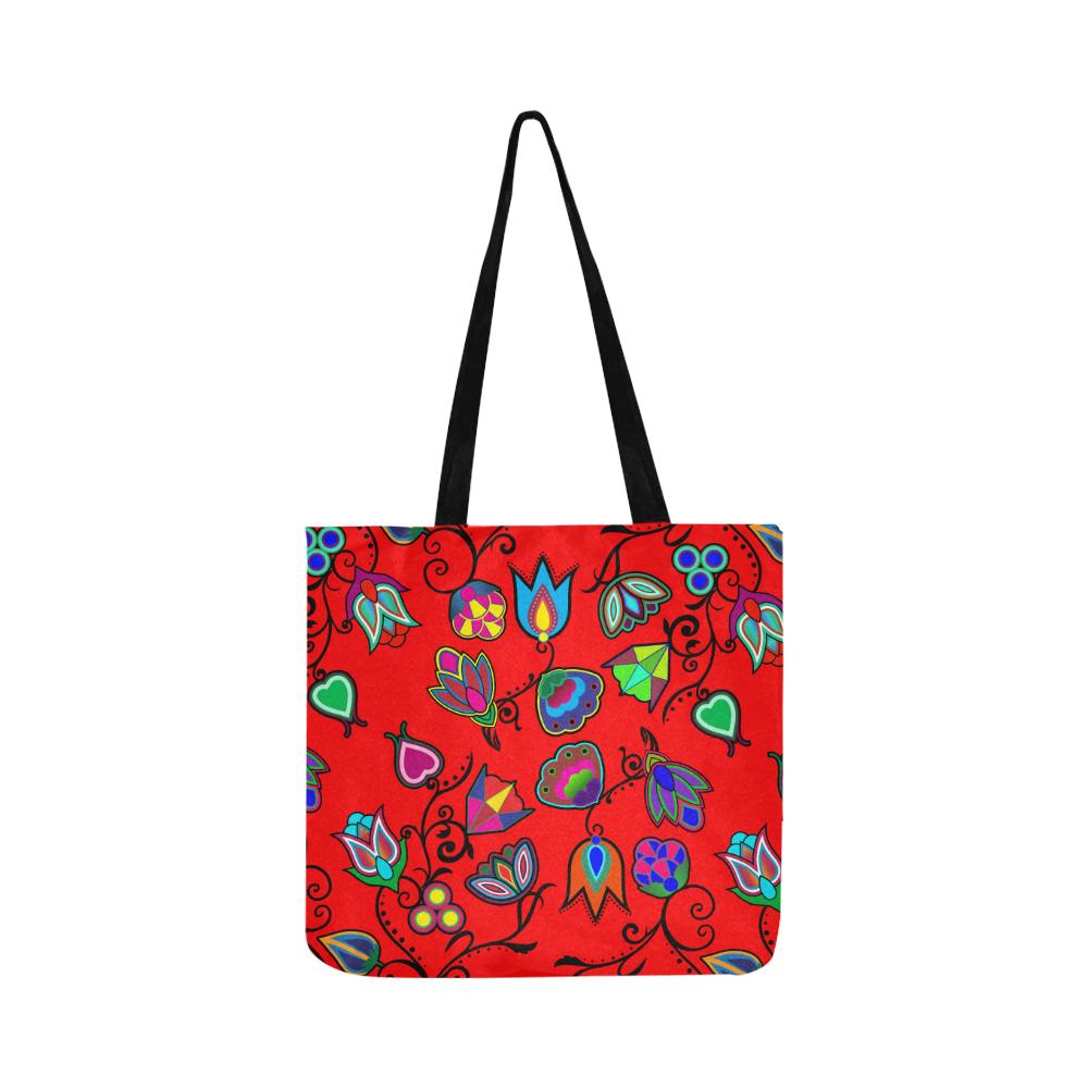 Indigenous Paisley - Dahlia Reusable Shopping Bag Model 1660 (Two sides) Shopping Tote Bag (1660) e-joyer