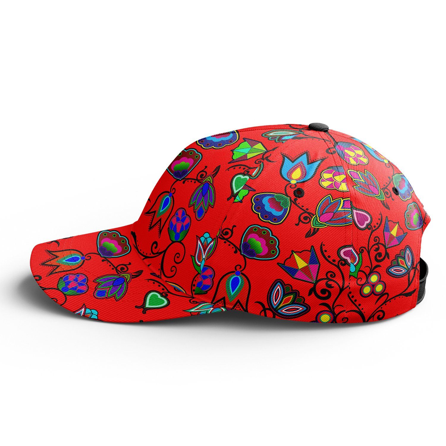 Indigenous Paisley Dahlia Snapback Hat hat Herman