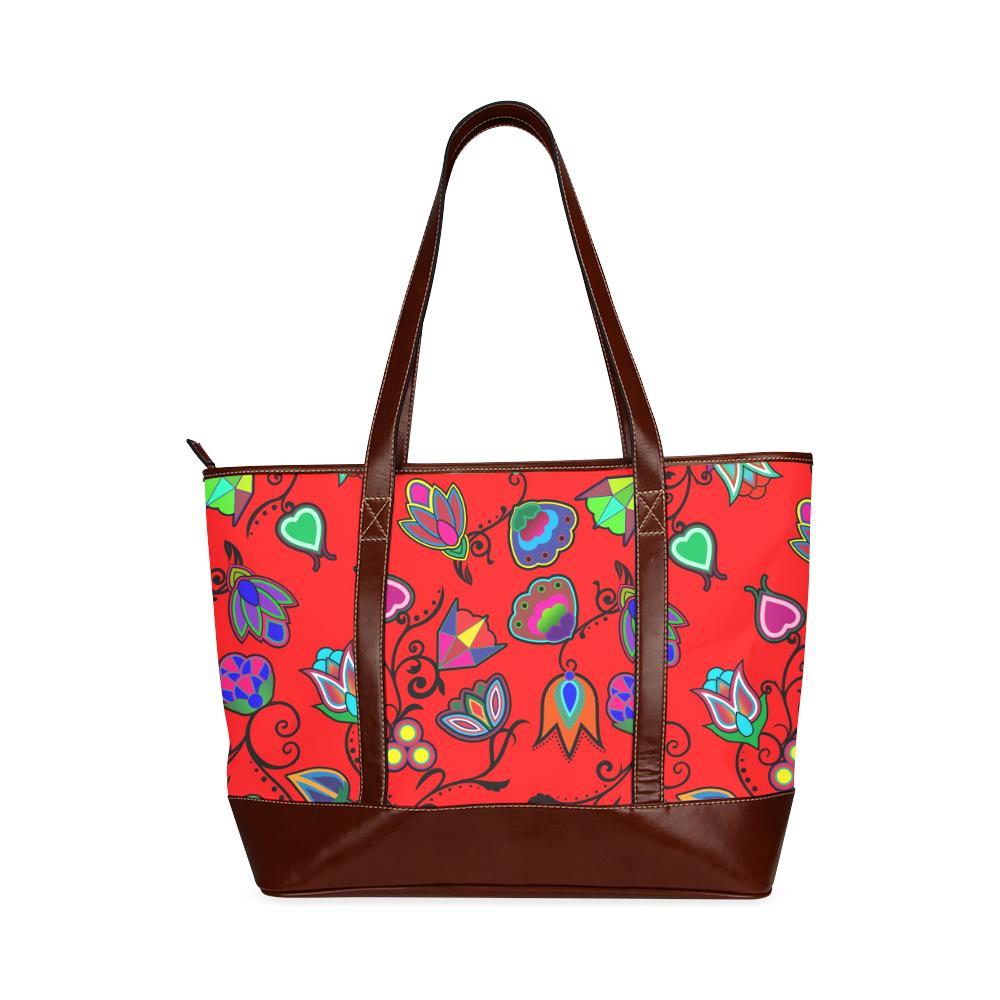 Indigenous Paisley - Dahlia Tote Handbag (Model 1642) Tote Handbags (1642) e-joyer