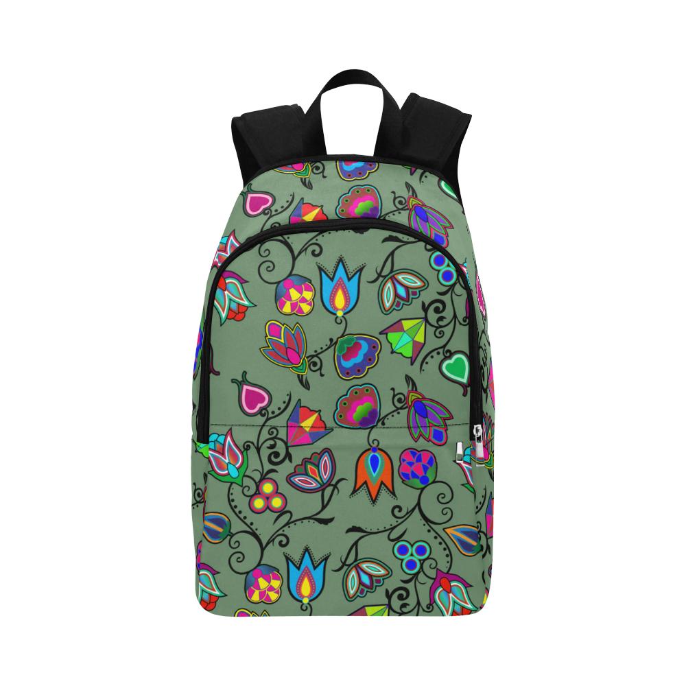 Indigenous Paisley Dark Sea Fabric Backpack for Adult (Model 1659) Casual Backpack for Adult (1659) e-joyer