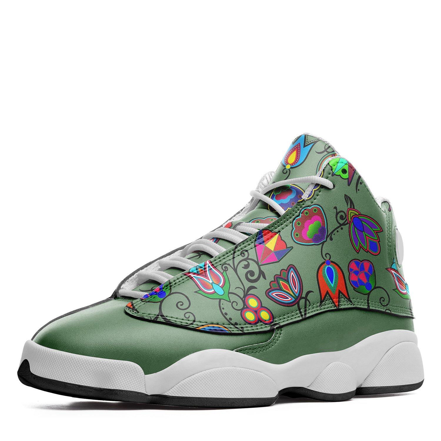 Indigenous Paisley Dark Sea Isstsokini Athletic Shoes Herman