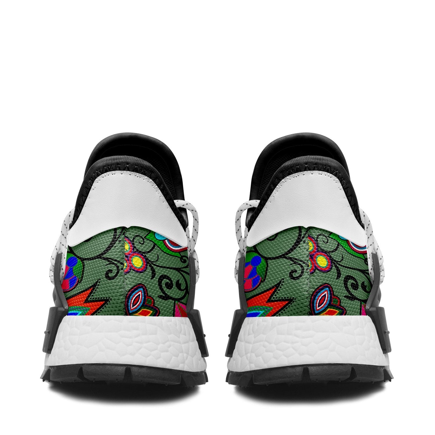 Indigenous Paisley Dark Sea Okaki Sneakers Shoes Herman