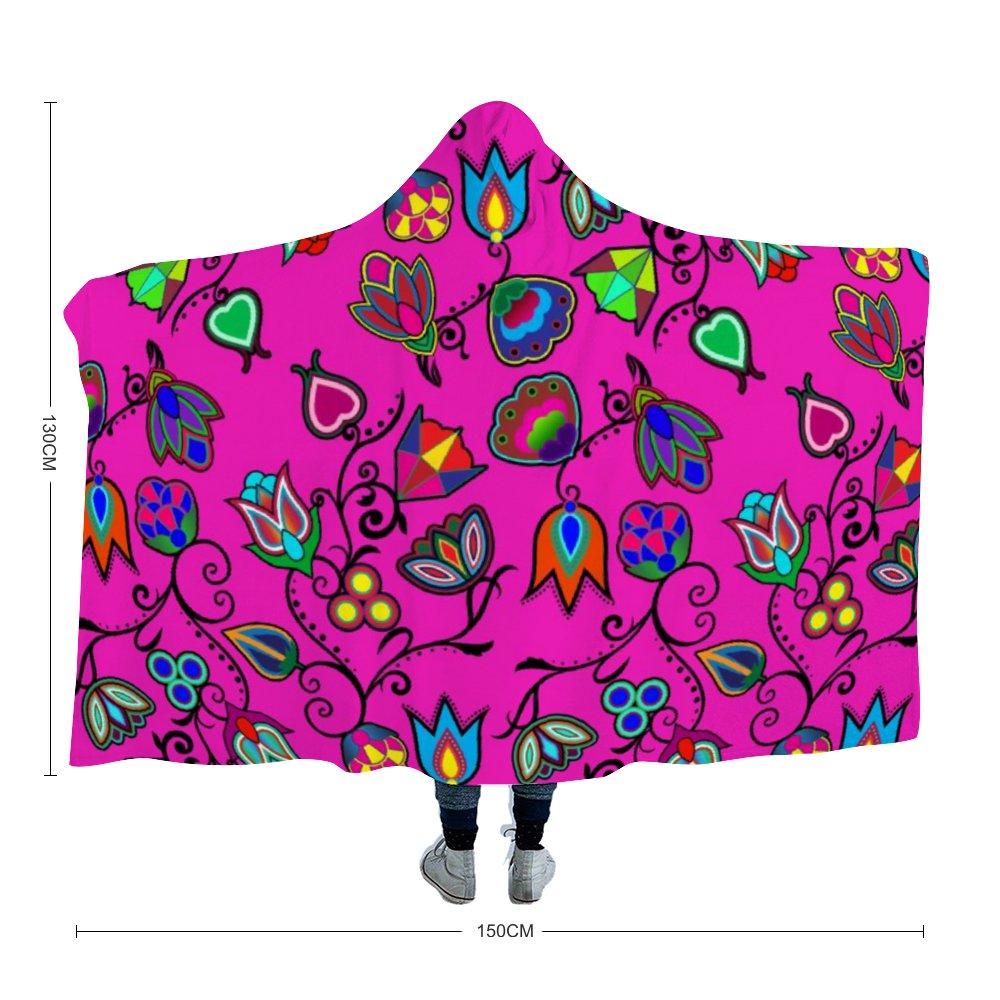 Indigenous Paisley Hooded Blanket 49 Dzine