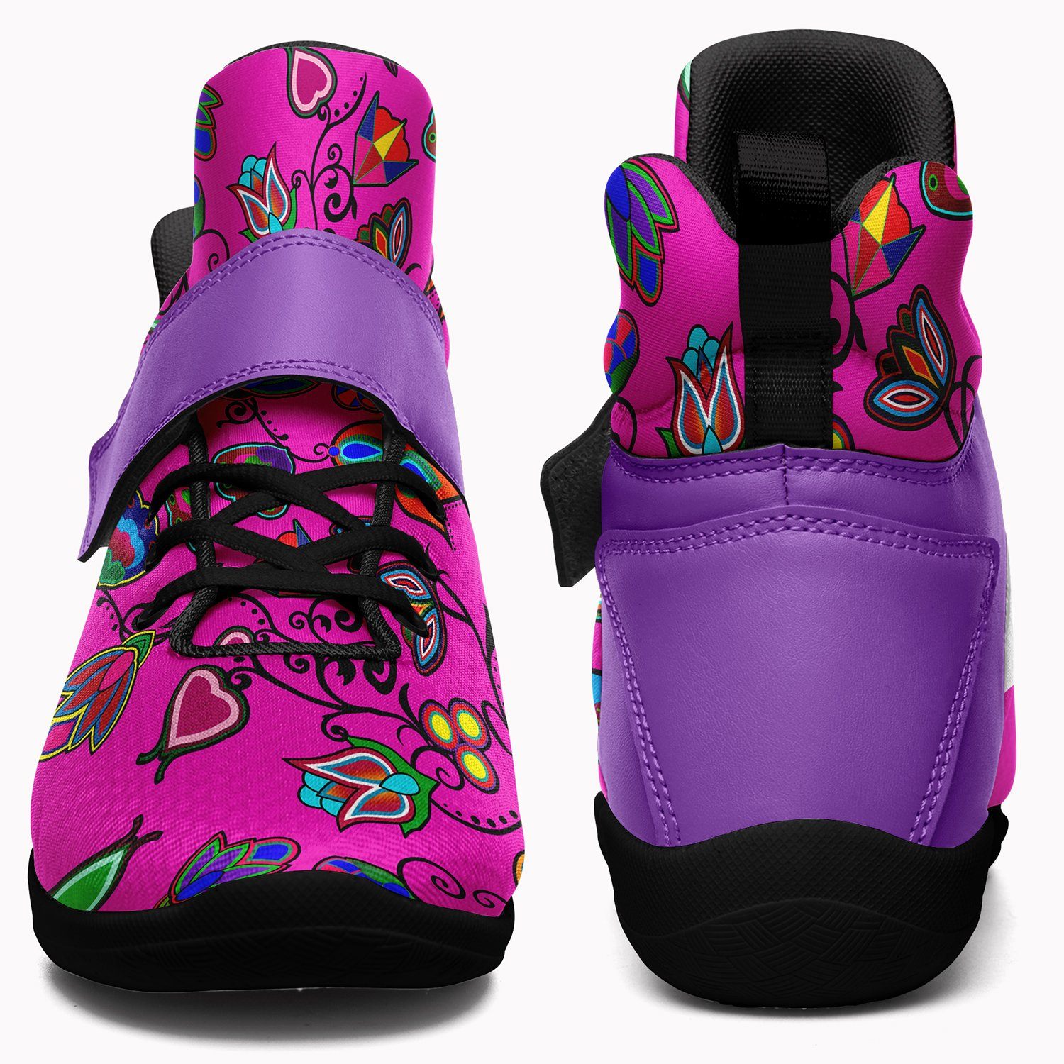 Indigenous Paisley Ipottaa Basketball / Sport High Top Shoes 49 Dzine