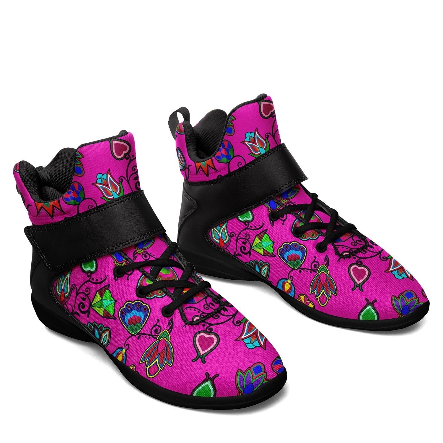 Indigenous Paisley Ipottaa Basketball / Sport High Top Shoes 49 Dzine