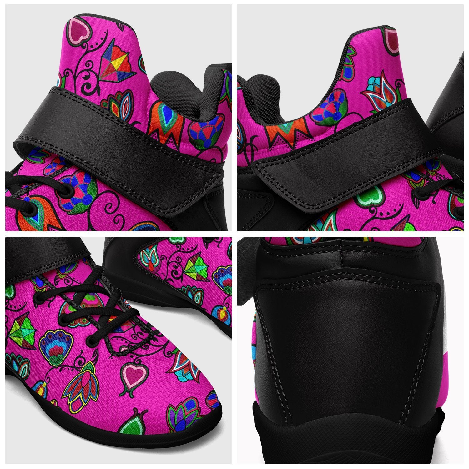 Indigenous Paisley Ipottaa Basketball / Sport High Top Shoes 49 Dzine