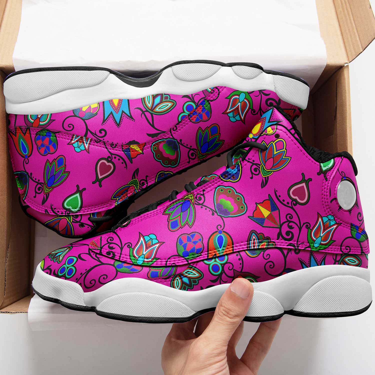 Indigenous Paisley Isstsokini Athletic Shoes Herman